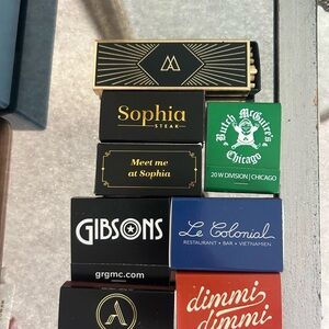 Sophia Steak Matchbox Collection